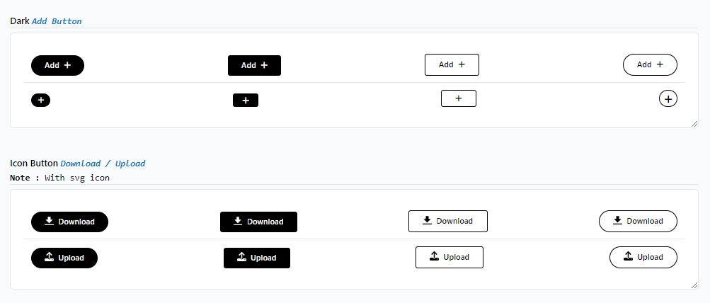 Modern Buttons - Tailwind / CSS By Esmailkhalifa | CodeCanyon